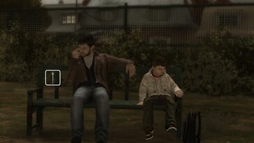 Na foto: uma captura de tela do jogo Heavy Rain.