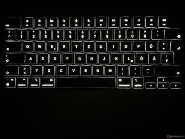 Iluminação do teclado