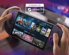 O Lenovo Legion Go S com SteamOS vem na cor roxa e não tem controles removíveis.