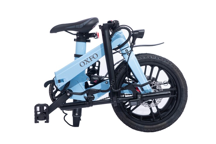 O e-bike dobrável Oxfo OX1. (Fonte da imagem: Oxfo)