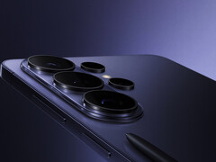 A Samsung pode não ter integrado ímãs Qi2. Na foto: Suposta foto promocional do Galaxy S26 Ultra - editada.