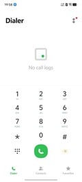 Interface do discador