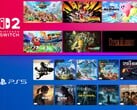 Os jogos exclusivos do Switch 2 e do PS5 são mostrados (Fonte da imagem: Nintendo of America, Sony PlayStation com edições)