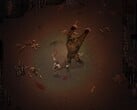 Uma imagem mostrando uma luta contra um urso em Drova - Forsaken Kin, agora com 50% de desconto.