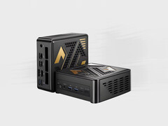 O Topton D12 Ultra atualizado com processadores Zen 5 custa a partir de US$ 296. Na foto: uma imagem promocional mostrando o design do mini PC. (Fonte da imagem: Topton)