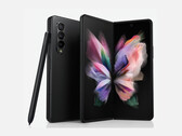 O Galaxy Z Fold 3 será o primeiro smartphone dobrável da Samsung a suportar uma caneta S. (Fonte da imagem: Evan Blass)