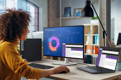 Os novos monitores UltraSharp da Dell oferecem algumas novidades mundiais. (Fonte da imagem: Dell)