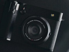 lente 35 mm f/4 na Fujifilm GFX100RF com um obturador de lâmina