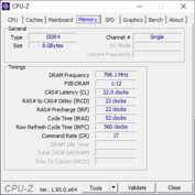 Memória CPU-Z