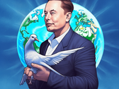O Twitter de Elon Musk está dando passos rápidos para evoluir para um "aplicativo tudo X". (Imagem gerada por Midjourney AI)