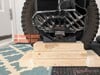 Suporte impresso em 3D com base nas digitalizações do pedal.