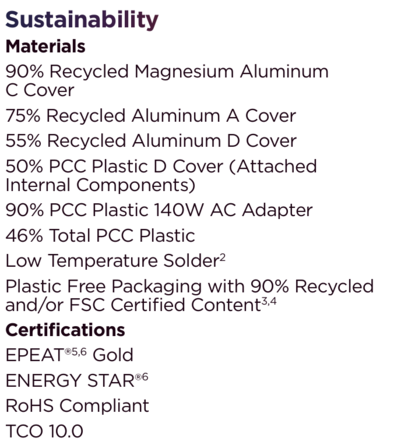 Sustentabilidade (Fonte: Lenovo)