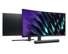 O MateView GT é um monitor de jogo de 34 polegadas com uma taxa de atualização de 165 Hz. (Fonte de imagem: Huawei)