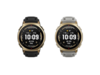 Os smarwatches Amazfit T-Rex 3 Pro 44 mm em Black Gold (esquerda) e Arctic Gold (direita). (Fonte da imagem: Shopee)