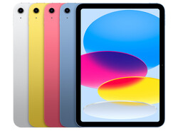 Todas as versões coloridas do iPad 2022 (Fonte: Apple)