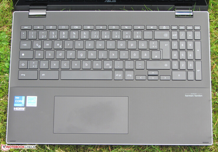 Dispositivos de entrada do Chromebook Flip CX5