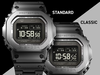 O Casio G-Shock GMW-BZ5000 oferece oito estilos diferentes de tela. (Fonte da imagem: Casio)