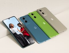 O Moto G06 Power está disponível em três cores Pantone. (Fonte da imagem: Motorola)