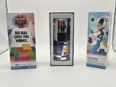 A edição limitada do dispositivo portátil para jogos Red Bull e Tetris da My Arcade (fonte da imagem: eBay)