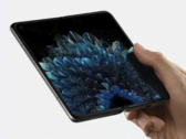 Este é o Oppo Find N, o primeiro smartphone dobrável da empresa. (Imagem: Oppo)