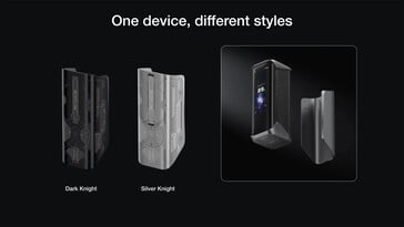 As duas tampas magnéticas do power bank (Fonte da imagem: EcoFlow)