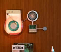 O Trettitre é composto por três módulos para reproduzir diferentes mídias.