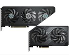Gigabyte RTX 5060 Ti (esquerda) e RTX 5060 (direita).