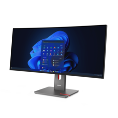 O P34WD-40 é um monitor widescreen com uma taxa de atualização variável. (Fonte da imagem (para todos): Lenovo)
