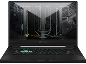 O suposto TUF Dash F15. (Fonte: Videocardz)