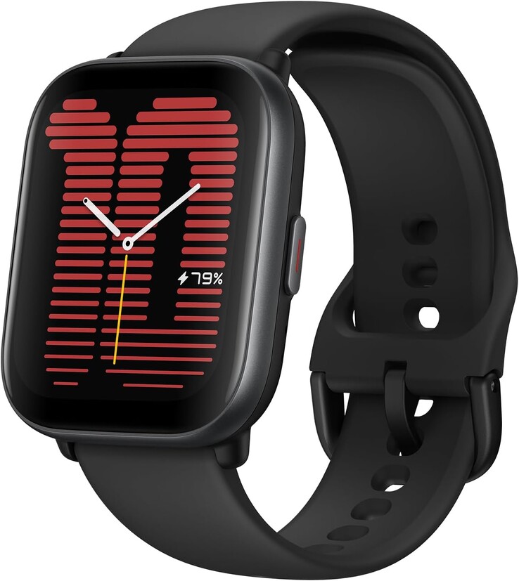 O smartwatch Amazfit Active em Midnight Black. (Fonte da imagem: Tiendamia)