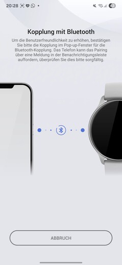 Configuração do Amazfit Active 2