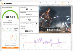 Fire Strike (Modo Reunião, uso da bateria)