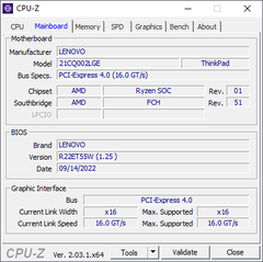 Placa principal CPU-Z