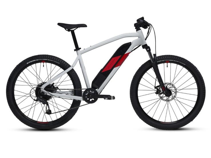 A Decathlon Rockrider E-ST 100 e-MTB de 2023. (Fonte da imagem: Decathlon)