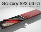 O Galaxy S22 Ultra eliminará uma grande carcaça de câmera. (Fonte de imagem: LetsGoDigital & Technizo Concept)