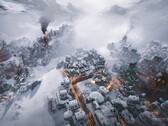 Frostpunk 2 permite que os jogadores construam cidades muito maiores do que a primeira parte. (Imagem: 11 Bit Studios)