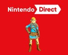 Banner do Nintendo Direct com Link de Ocarina of Time