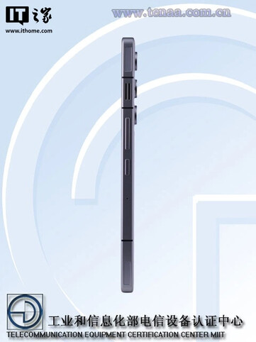 O RedMagic 11 Air tem fendas no lado direito que parecem ser aberturas para o ventilador de resfriamento. (Fonte da imagem: ITHome)