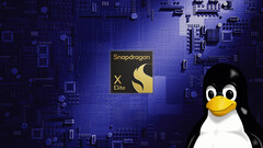 Algumas das funcionalidades básicas estão funcionando atualmente no patch mais recente do Linux para o Asus Vivobook S 15 OLED com Snapdragon X Elite (Fonte da imagem: Qualcomm e Wikipedia [editado])