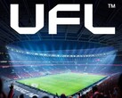 Banner do jogo de futebol americano da UFL (Fonte da imagem: Sony PlayStation com edições)