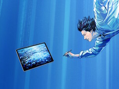 A mesa digitalizadora Wacom MovinkPad Pro 14 Android vem com uma tela OLED de vidro texturizado de baixo reflexo para ajudar a reduzir o cansaço visual e, ao mesmo tempo, proporcionar uma superfície de desenho semelhante ao papel para os artistas. (Fonte da imagem: Wacom)