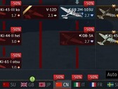 Descontos para árvores tecnológicas chinesas do 9º aniversário do War Thunder (Fonte: Própria)