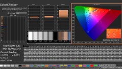 CalMAN: ColorChecker (calibrado)