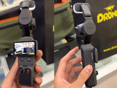 O DJI Osmo Pocket 4 em carne e osso.