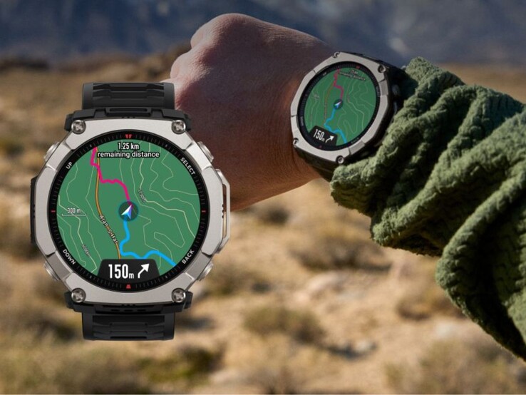 O smartwatch Amazfit T-Rex Ultra 2