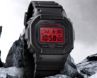 O Casio G-Shock DW-5600BBR-1ER (foto) vem com uma classificação de 200 metros de água e um sistema de alarme multifuncional. (Fonte da imagem: G-Shock UK)