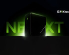 O EVO-T2 apresenta o Core Ultra X9 388H. Na foto: uma imagem teaser do mini PC.