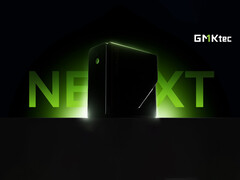 O EVO-T2 apresenta o Core Ultra X9 388H. Na foto: uma imagem teaser do mini PC.