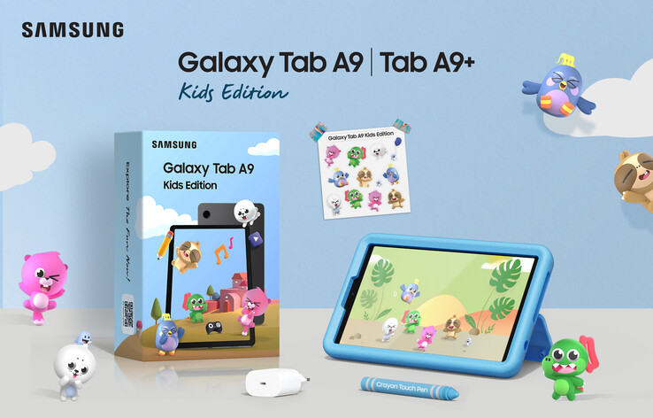 O Samsung Galaxy Tab A9 Kids Edition. (Fonte da imagem: Samsung)