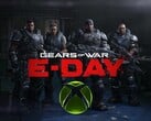 Banner do jogo exclusivo para Xbox, Gears of War: E-Day